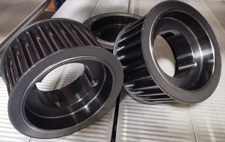 Poulie Syncrochain 8M à Moyeu Amovible