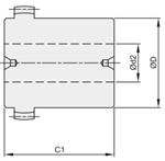 DEMI ACCOUPLEMENT GFB 14-L