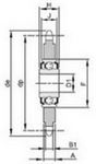 TENDEUR PAS 12.7 x 7.75 MM RLT INA