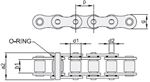 CHAINE PAS 15.875 MM A JOINTS TORIQUES