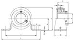 PALIER SBPP 202 ALESAGE 15