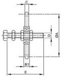 PIGNON TENDEUR KS PAS 9.525 MM (M10