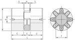 DEMI ACCOUPLEMENT GEB-SG 24