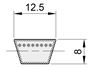 Courroie CONTI-V GARDEN Type 4L